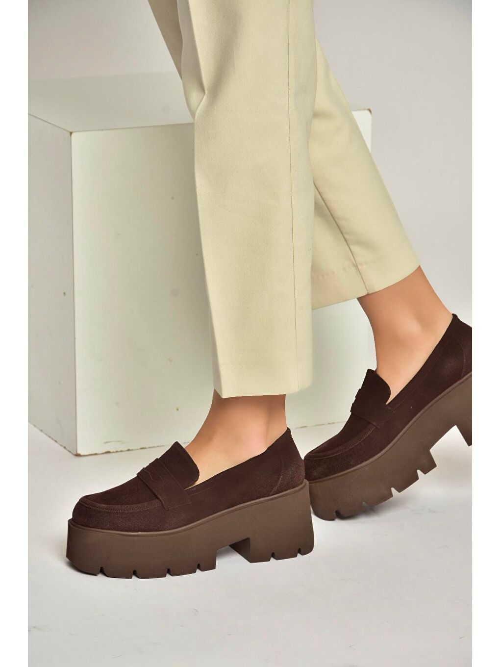 Kahverengi Kadın Ayakkabı Y272972502-3