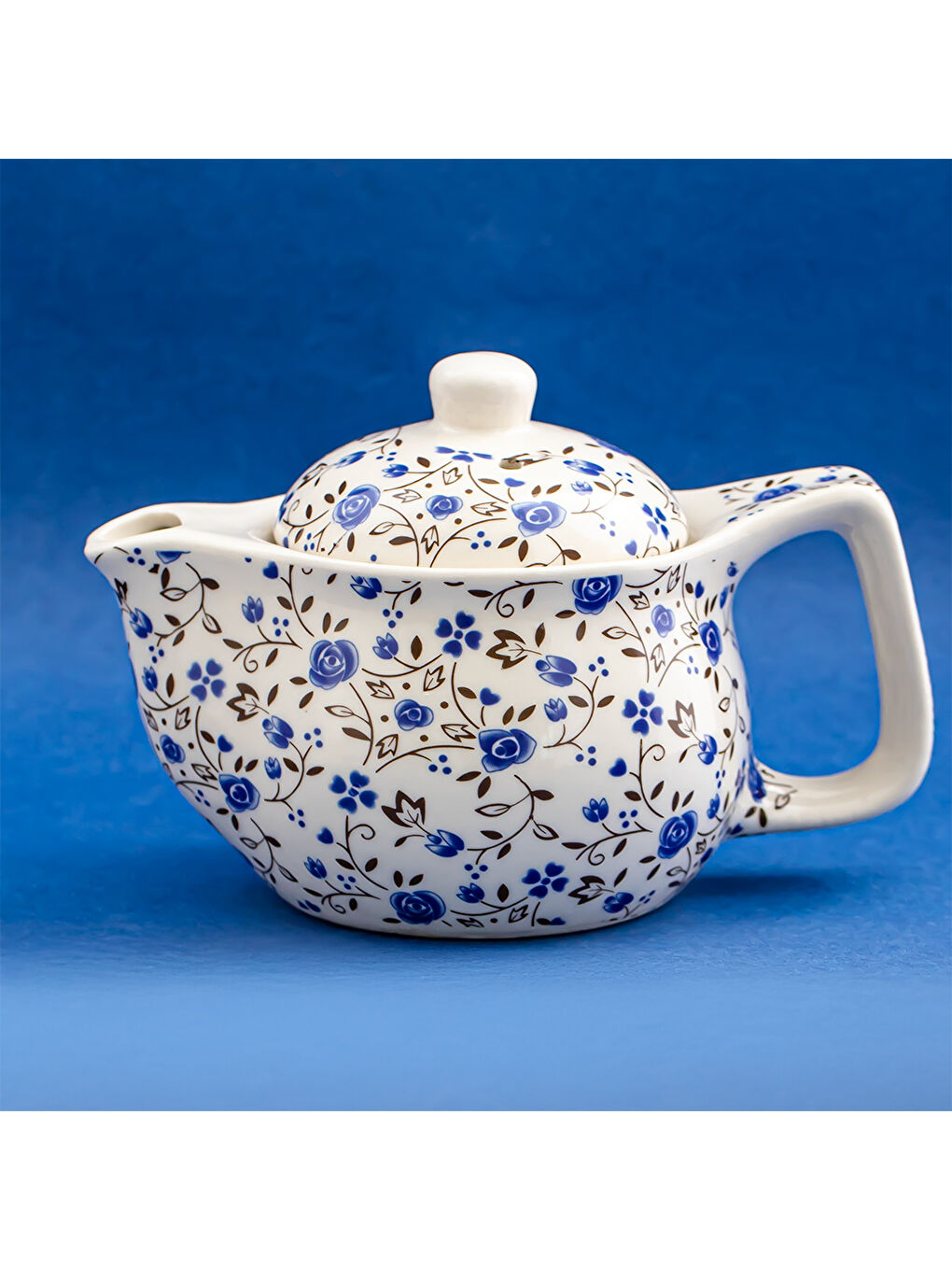 Beyaz DEM-132-4 Isıya Dayanıklı Porselen Demlik Bitki Çayı Demliği 400 ml-2