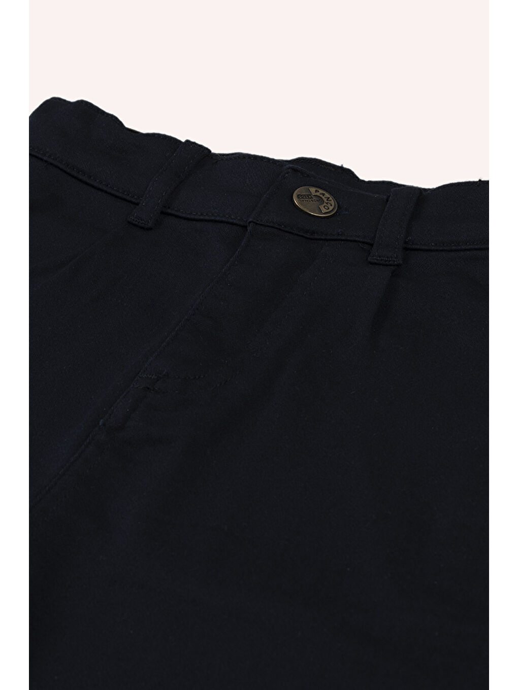 Panço Lacivert Erkek Çocuk Düğmeli Pantolon - 1