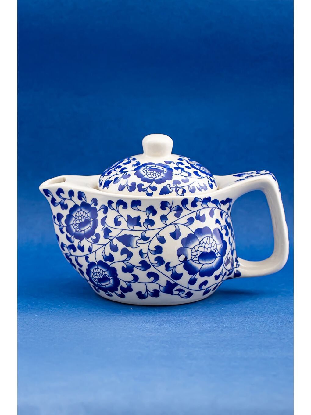 Beyaz DEM-133-6 Isıya Dayanıklı Porselen Demlik Bitki Çayı Demliği 400 ml-2