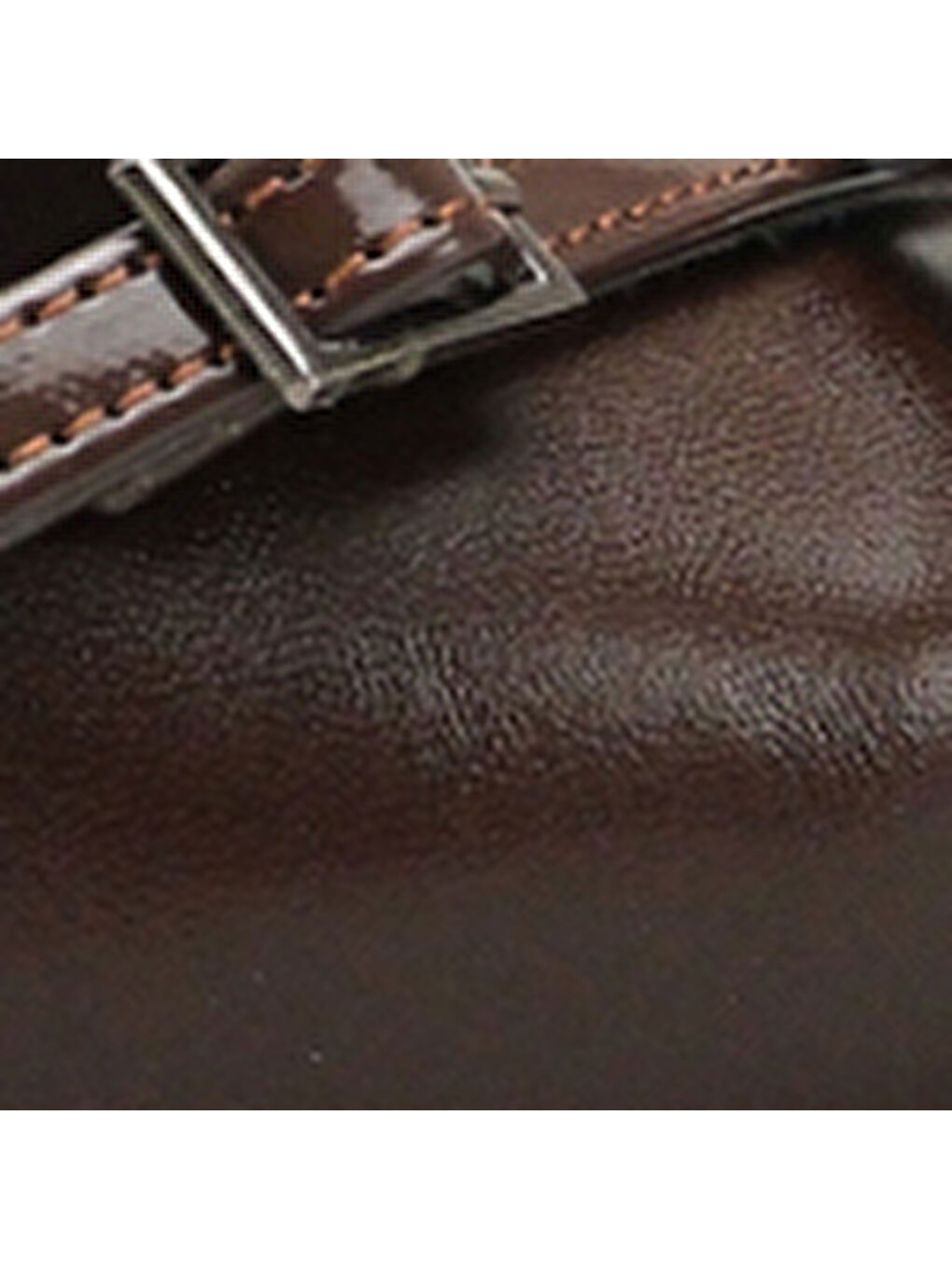 Kahverengi Sarine Sivri Burunlu Orta Topuklu Çapraz Tokalı Arkası Açık Kadın Ayakkabı-6