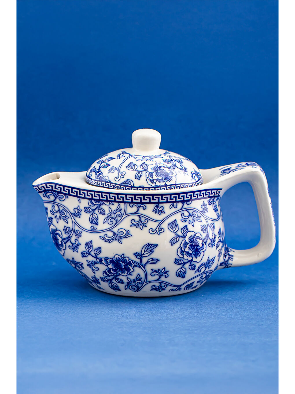 Beyaz DEM-133 Isıya Dayanıklı Porselen Demlik Bitki Çayı Demliği 400 ml-2