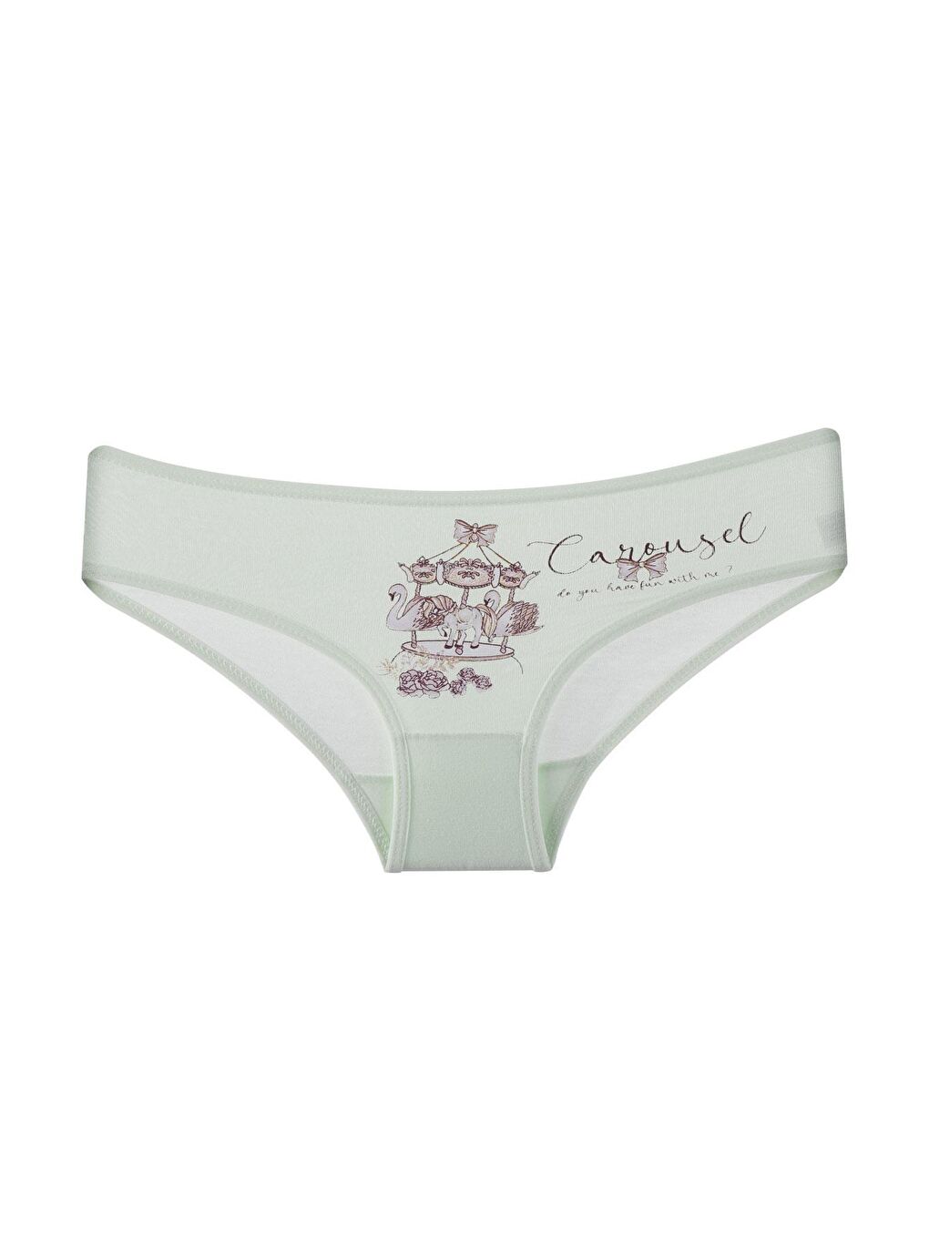 Karışık Kız Çocuk Külot 5 li Paket Pamuklu Likralı-1