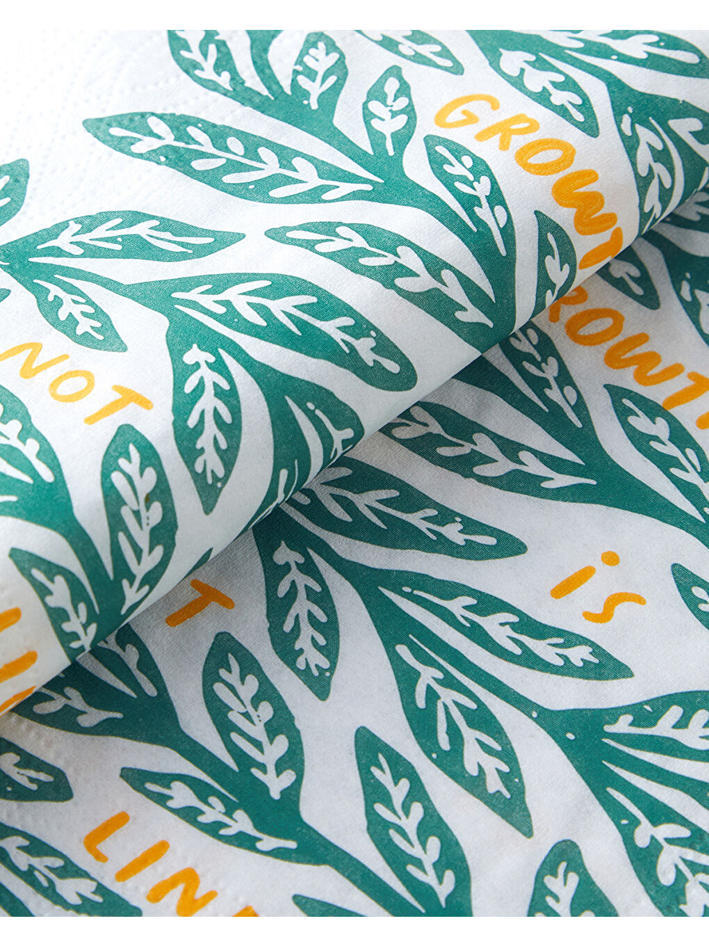 Growleaf Kağıt 20'li Kağıt Peçete 33x33 cm Yeşil-2