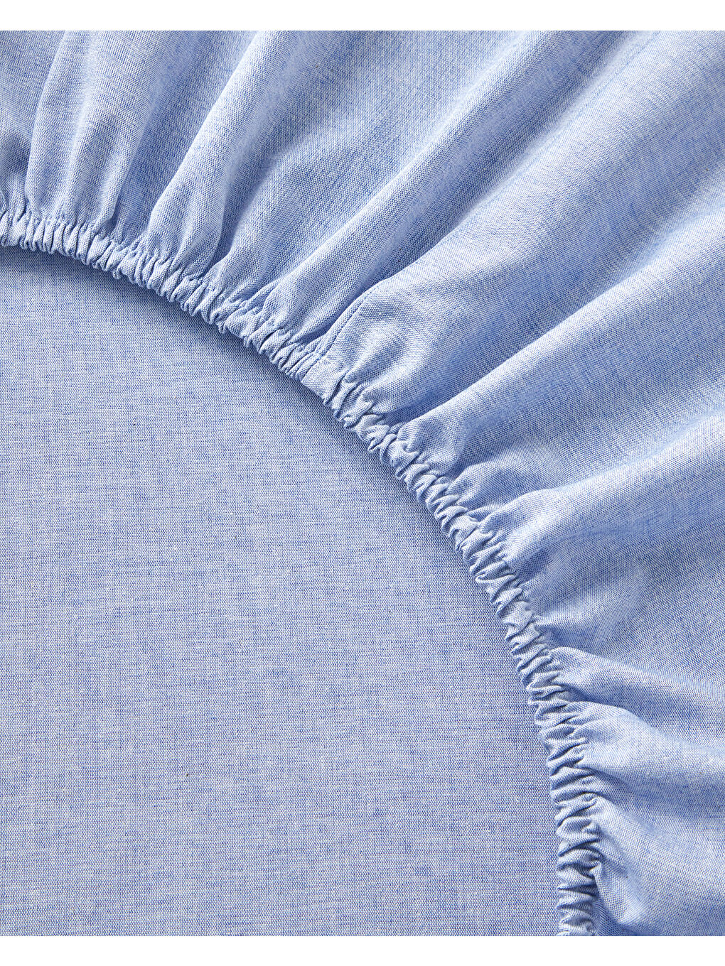 Subtle Waves İpliği Boyalı Çift Kişilik Nevresim Takımı 200x220 cm Mavi-5