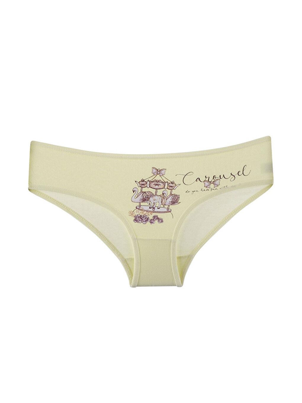 Karışık Kız Çocuk Külot 5 li Paket Pamuklu Likralı-3