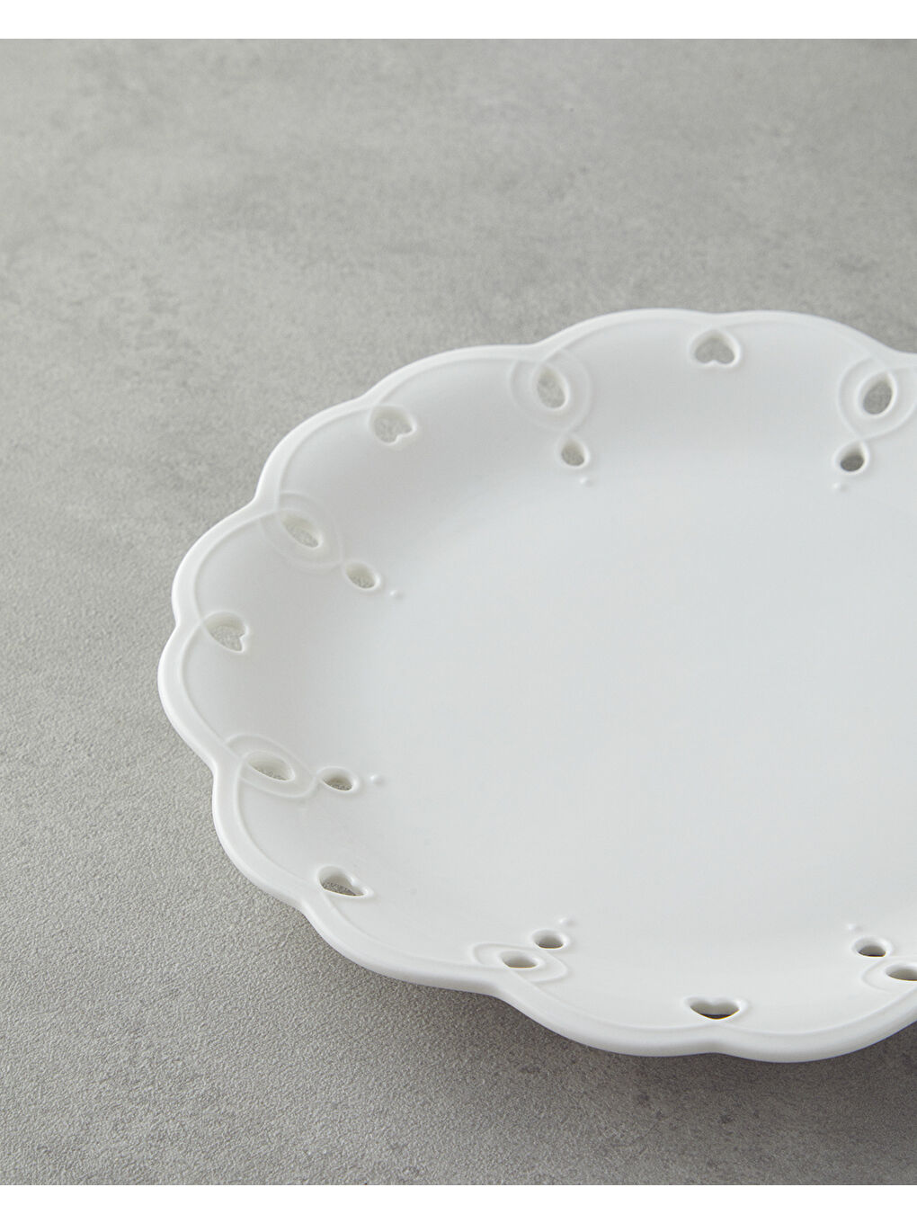 Elodie Porselen Pasta Tabağı 21 cm Beyaz-2