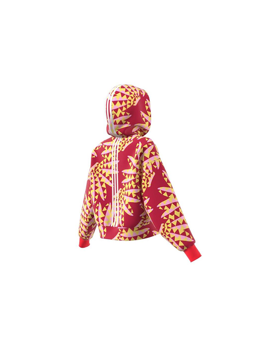 Kırmızı Farm Kadın Kapüşonlu Sweatshirt-2