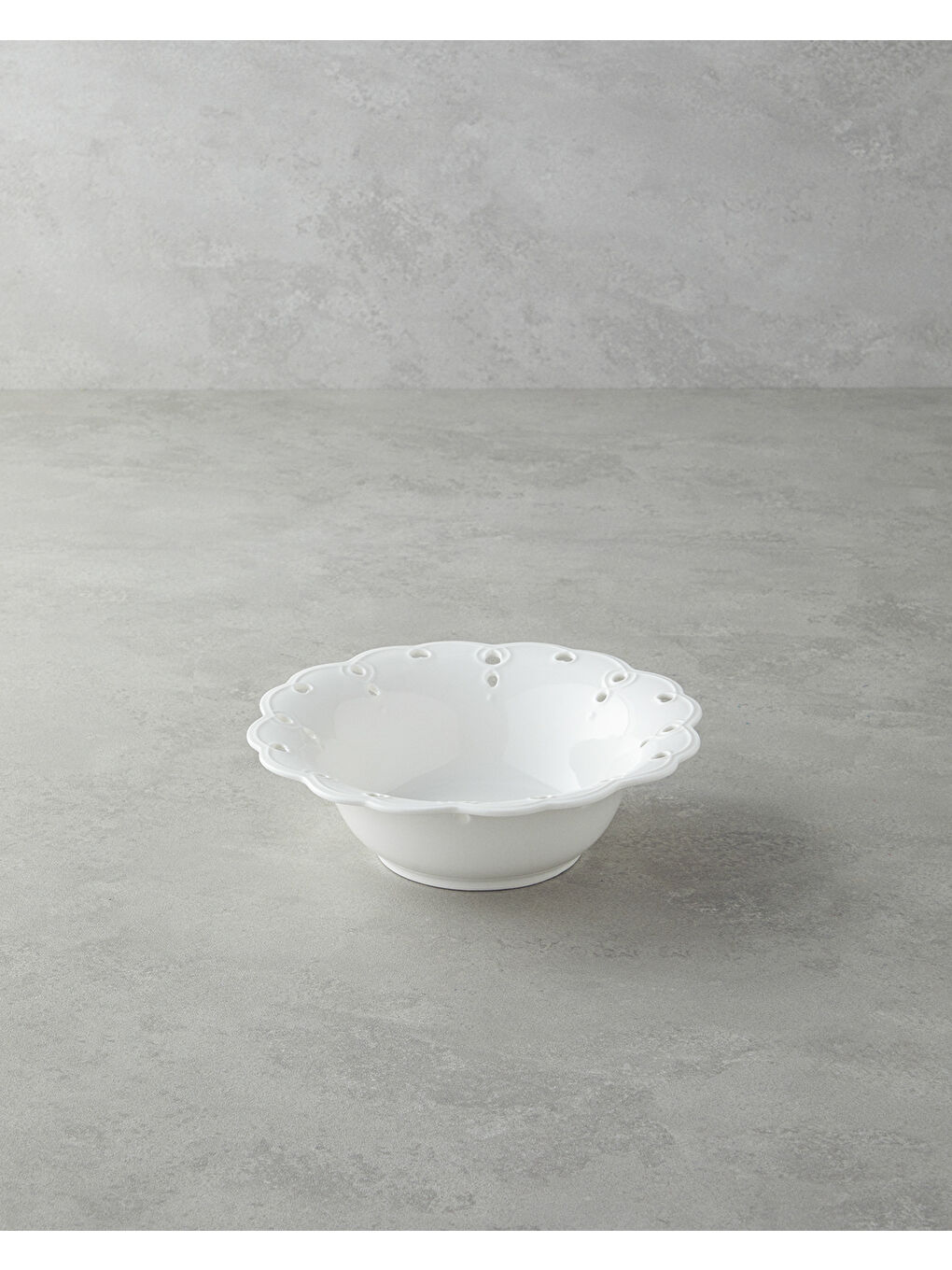 Elodie Porselen Kase 23 cm Beyaz