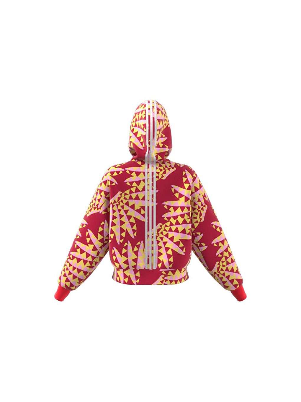 Kırmızı Farm Kadın Kapüşonlu Sweatshirt-3