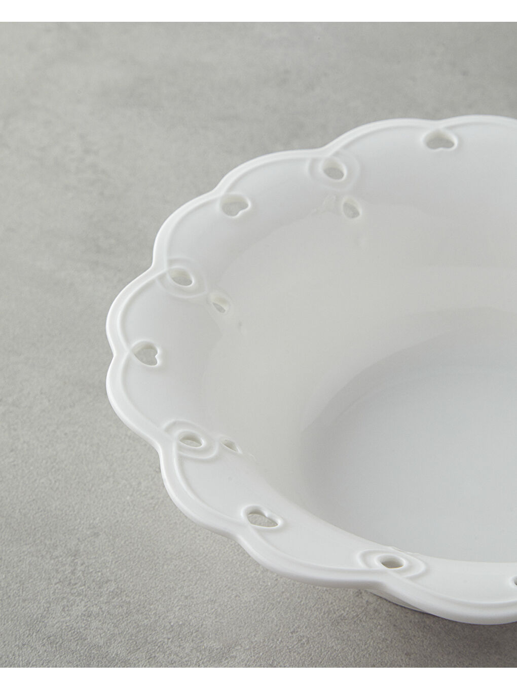 Elodie Porselen Kase 23 cm Beyaz-2