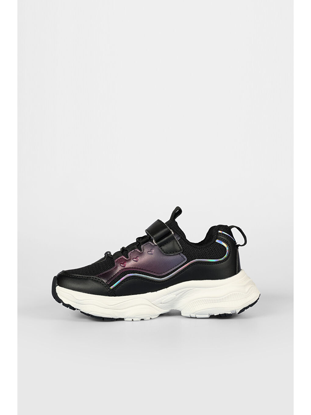 Teide Basic Erkek Çocuk Siyah Spor Ayakkabı-1