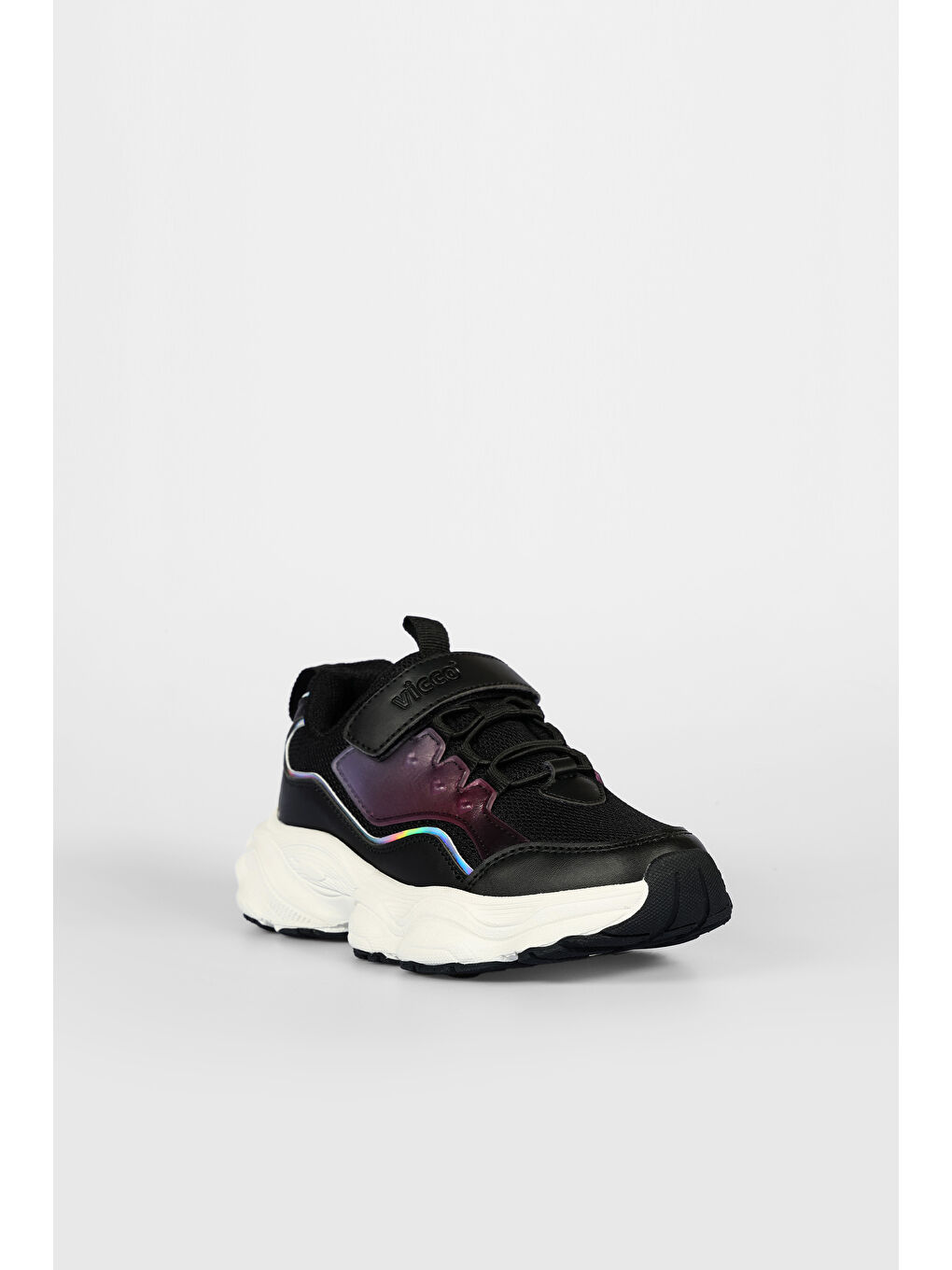 Teide Basic Erkek Çocuk Siyah Spor Ayakkabı-2