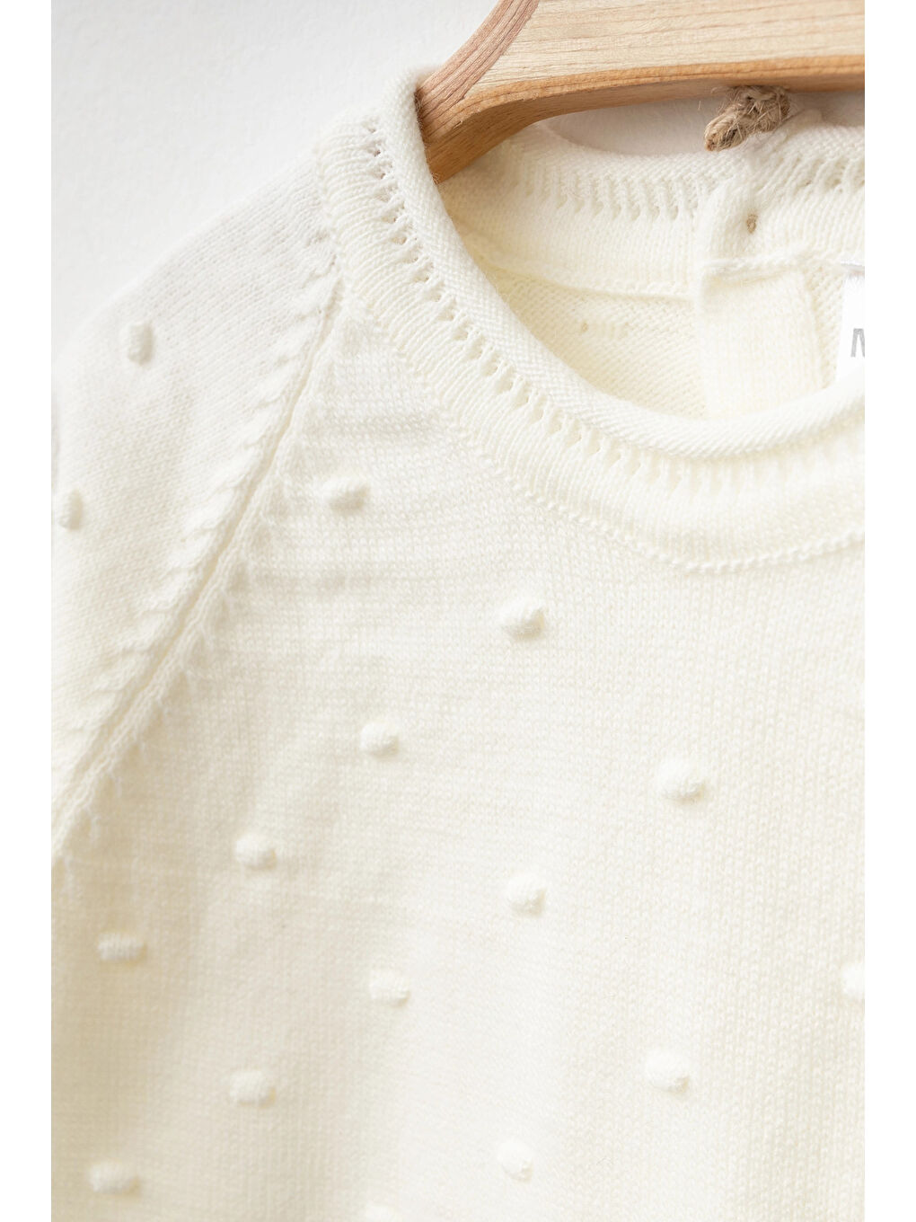 Ekru Puanlı Triko Takım 4036-1