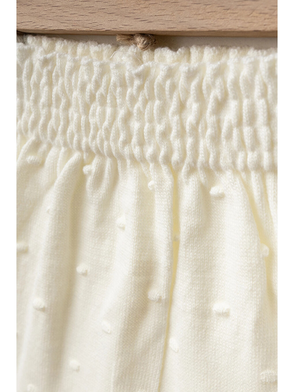 Ekru Puanlı Triko Takım 4036-2