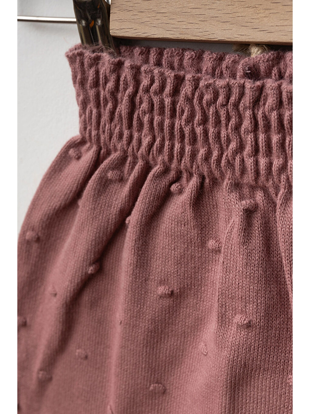 Pembe Puanlı Triko Takım 4036-2