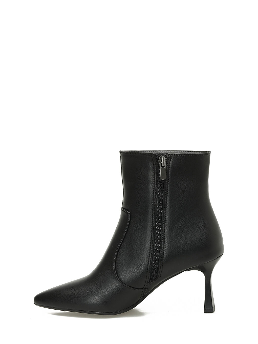 23K-151 5PR Siyah Kadın Topuklu Bot-2