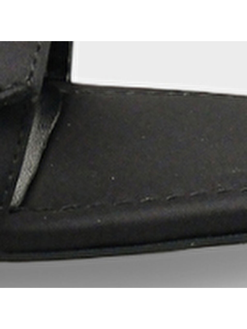 Siyah Connie Küt Burunlu Bilekten Bantlı Taşlı Tokalı Orta Topuklu Kadın Ayakkabı-6