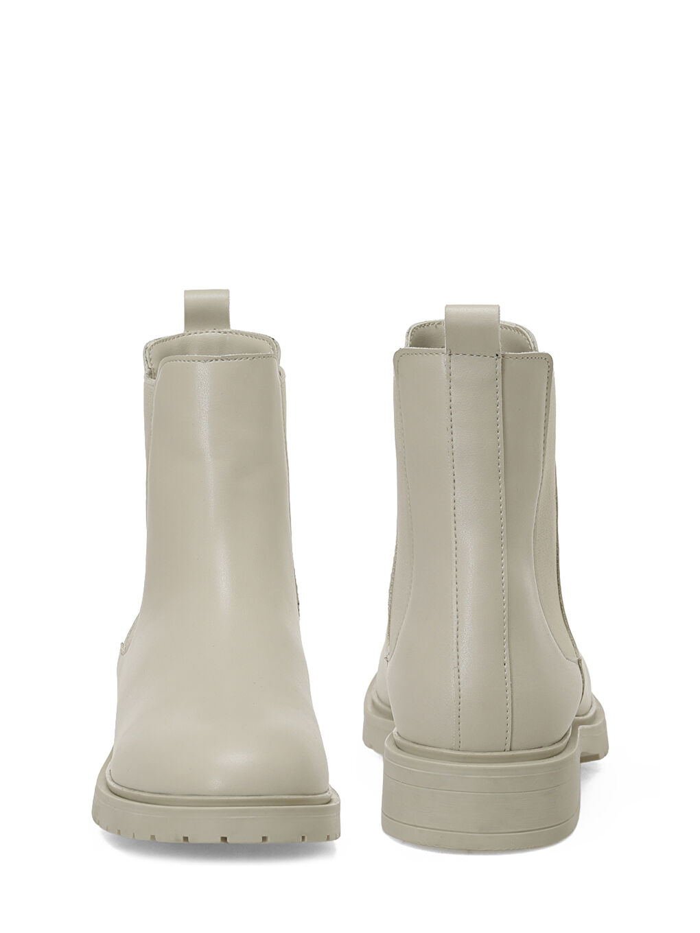 25K-6016 5PR Bej Kadın Chelsea Bot-4