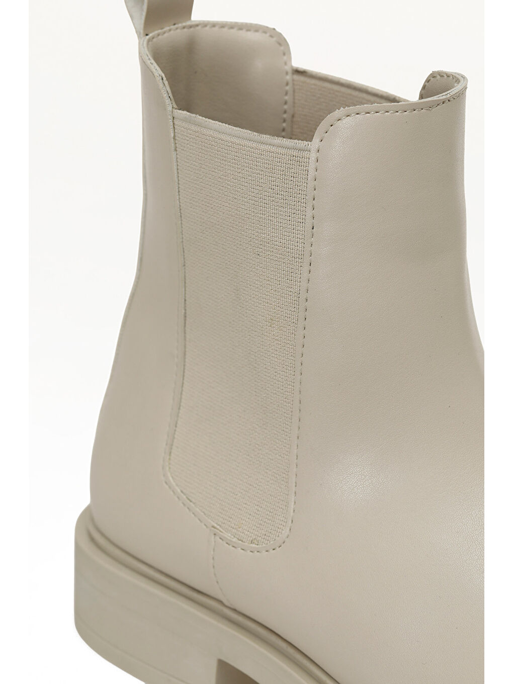 25K-6016 5PR Bej Kadın Chelsea Bot-6