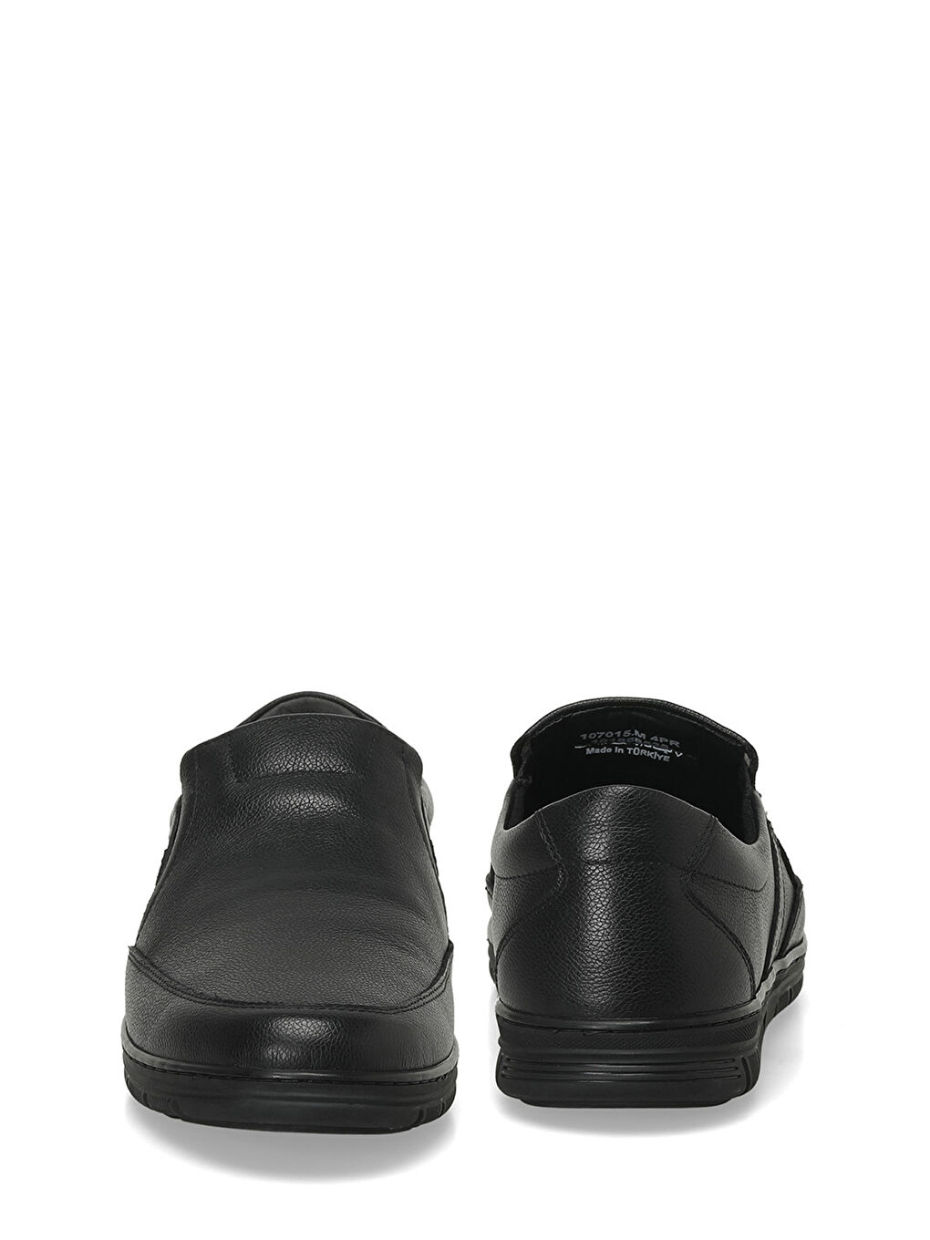 107015.M 4PR Siyah Erkek Rahat Ayakkabı-4