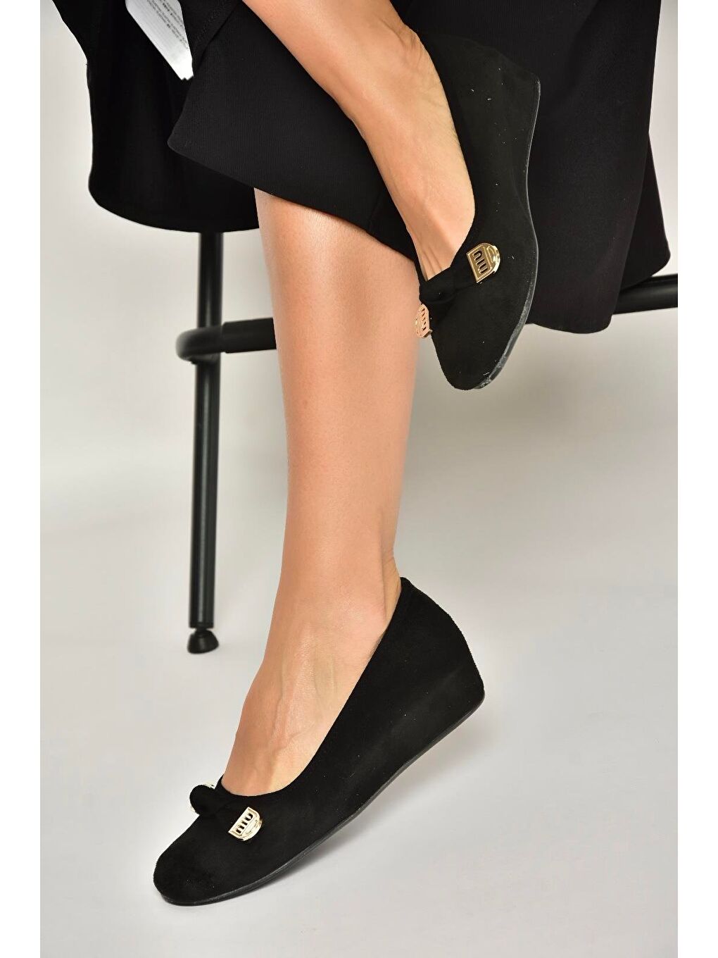 Siyah Kadın Ayakkabı Y250750702-1