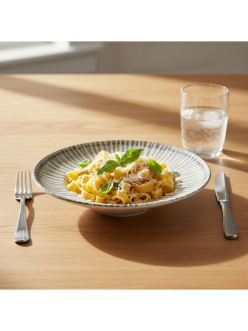 Ekru Reno 26 cm Salata Servis & Makarna Kasesi 1402-1