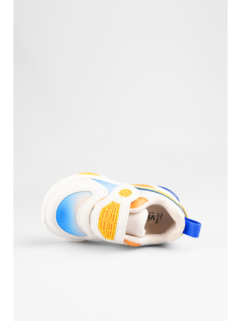 Hellen Işıklı Erkek Bebek Beyaz/Orange Spor Ayakkabı-5
