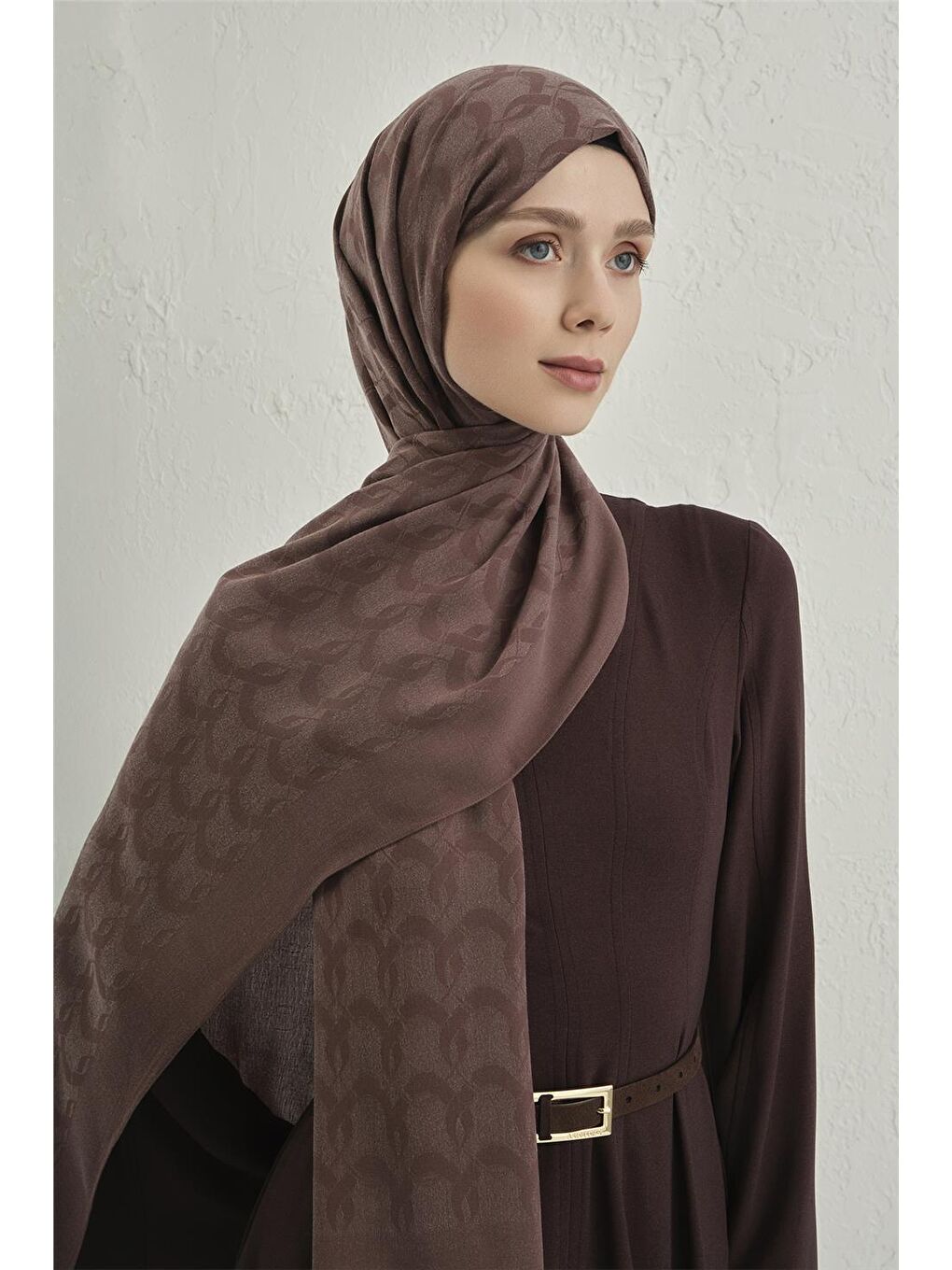 Kahverengi Cool Şal 1 11-2