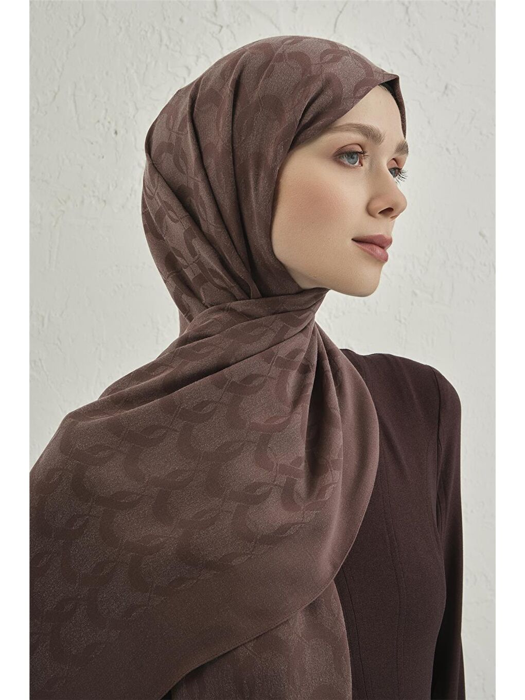 Kahverengi Cool Şal 1 11-3