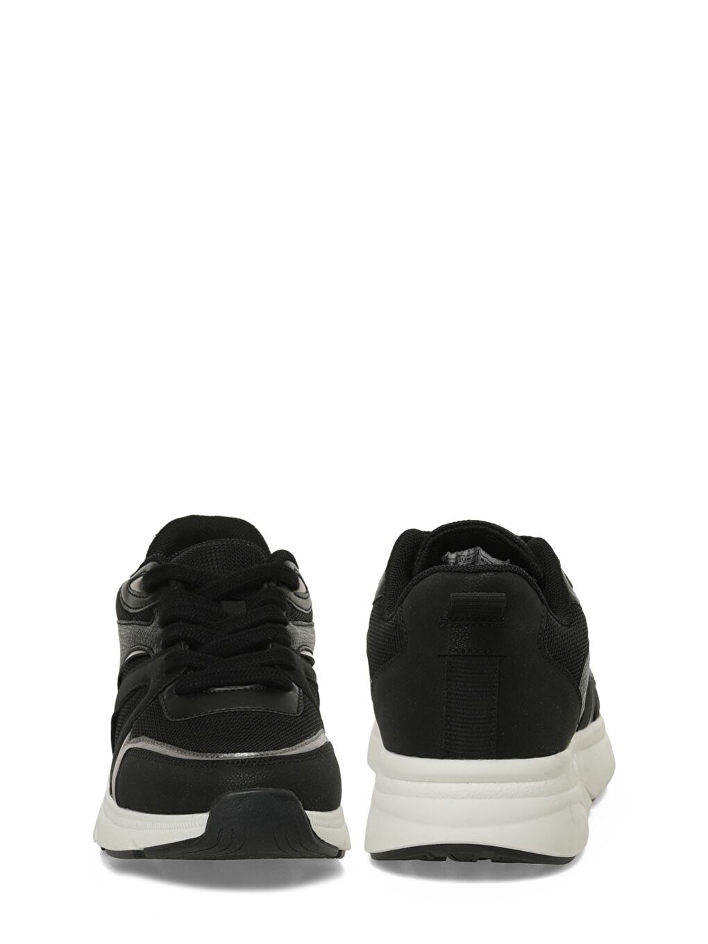 25K-3011 5PR Siyah Kadın Sneaker-4