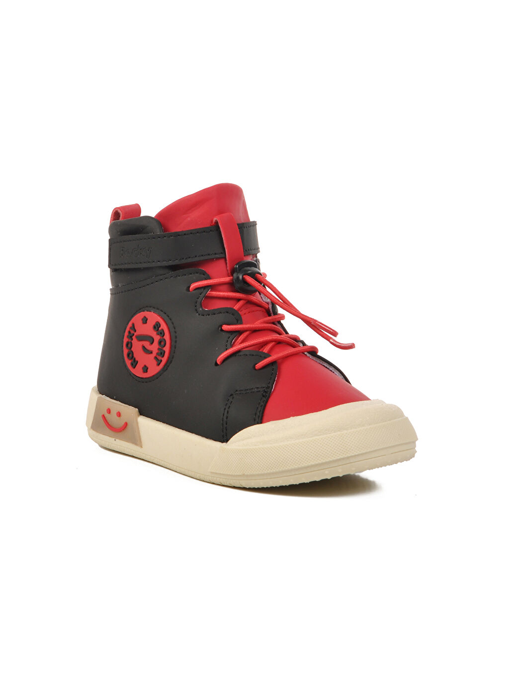 Walkway Siyah-Kırmızı Bilek Boy Bebek Sneaker Rocky 17 B - 2