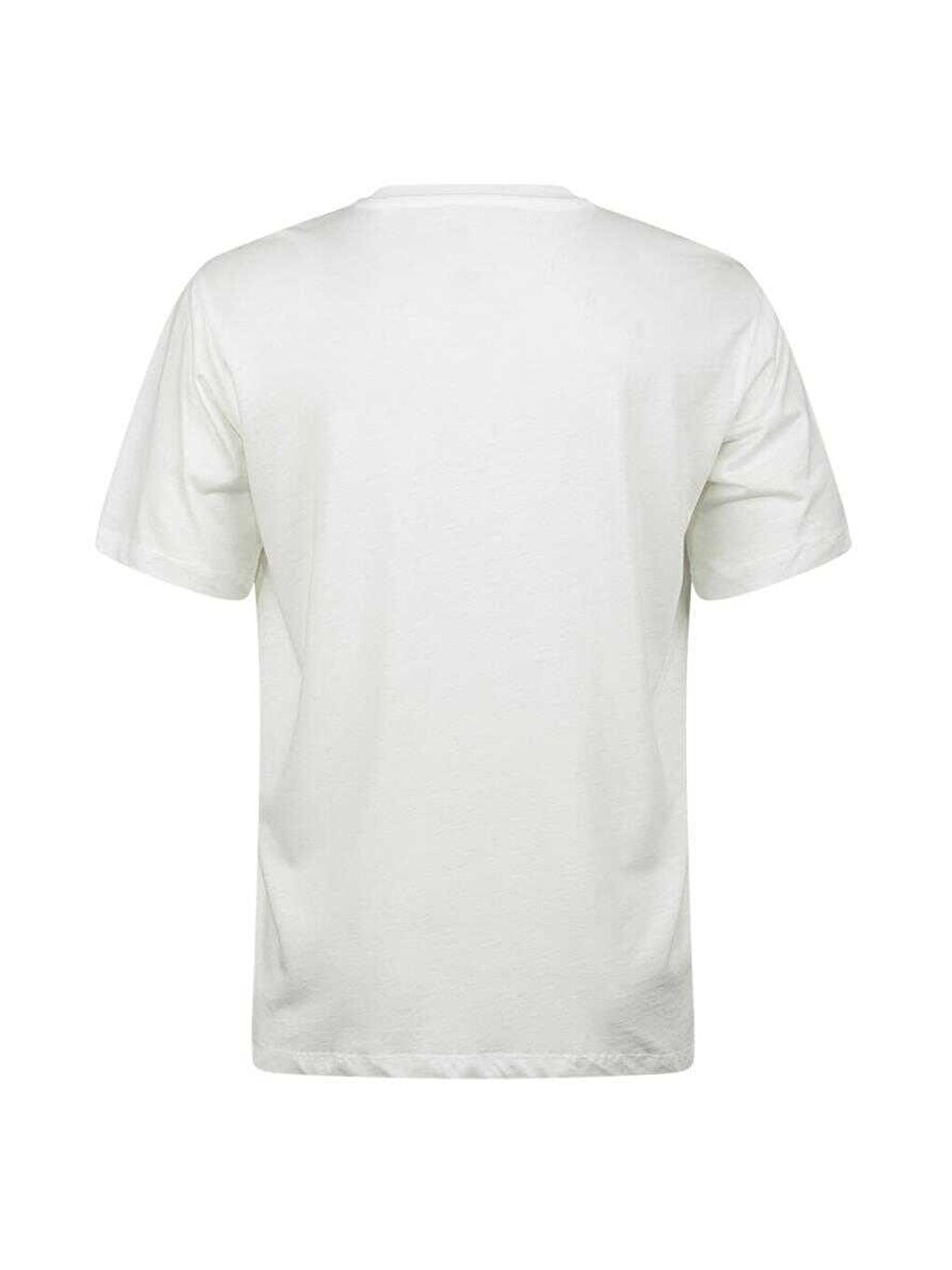 Beyaz Erkek Basic Tişört-1