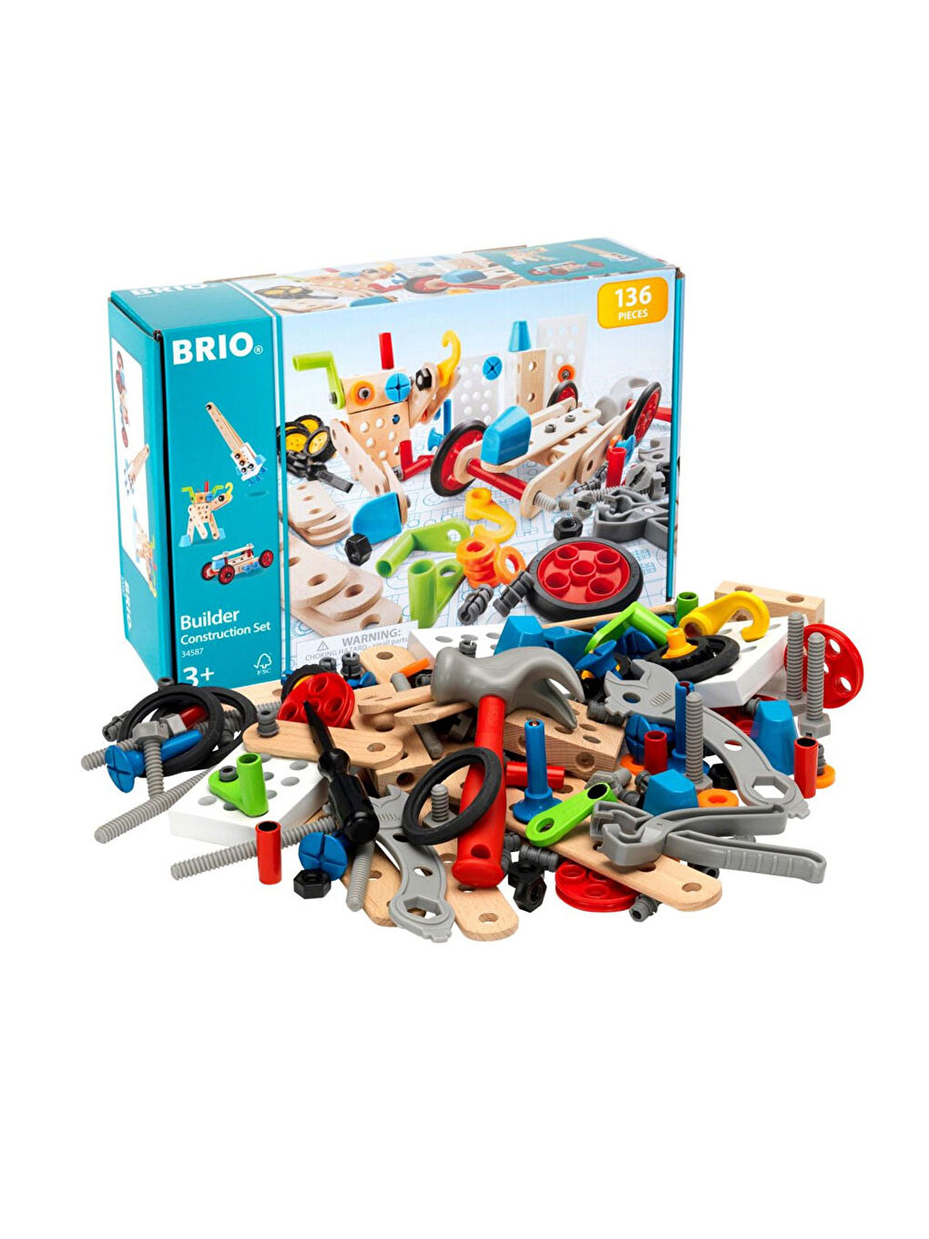 BRIO Renksiz Yapım Seti 34587