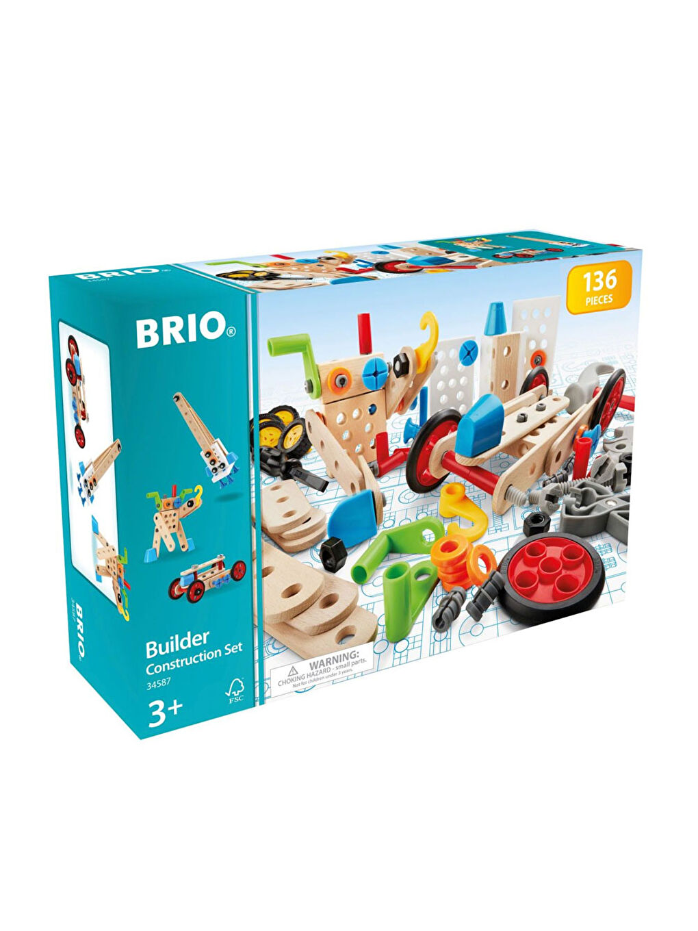 BRIO Renksiz Yapım Seti 34587 - 1