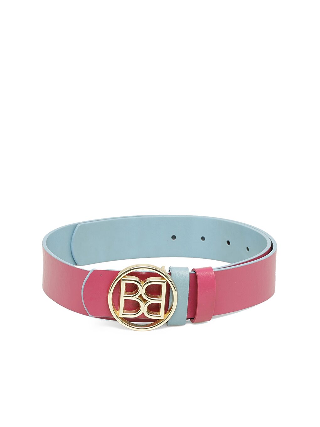 GL  REVERSABLE -4FX Pembe Kadın Kemer