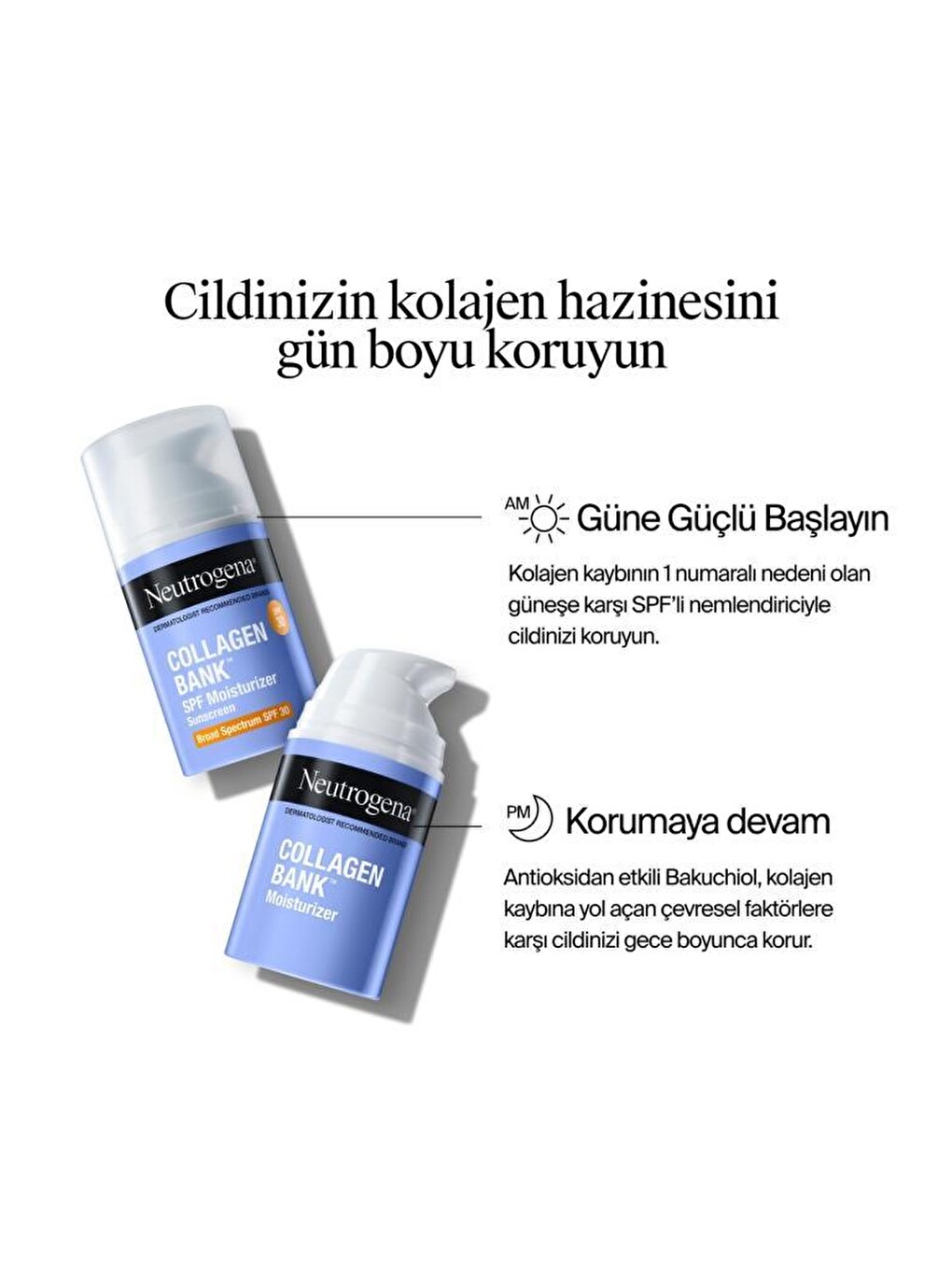 Collagen Bank Anti-Aging 3'lü set - Gündüz, Gece ve Göz Bakımı & Jel Temizleyici Hediyeli-2