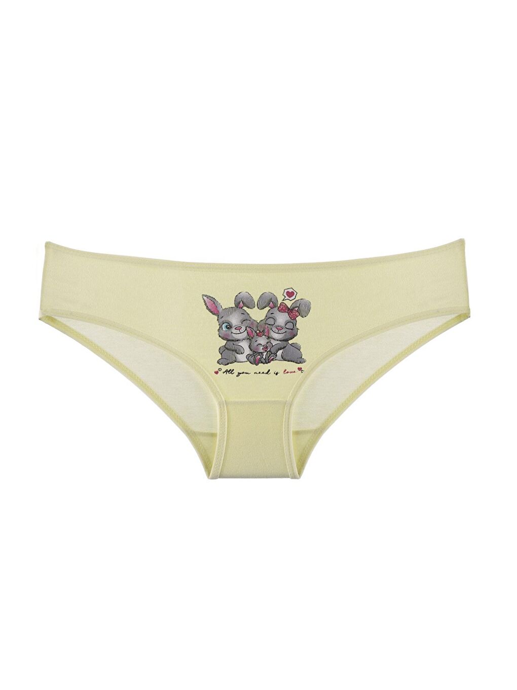 Karışık Kız Çocuk Külot 5'li Paket Pamuklu Elastanlı-5