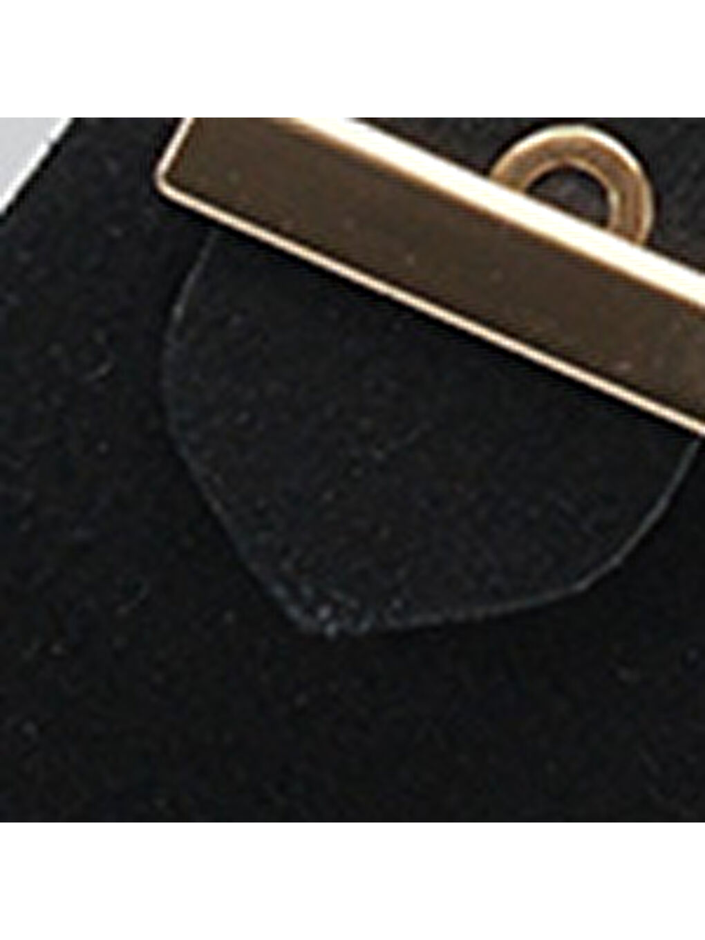 Siyah Keslie Metal Tokalı Konfor Kadın Terlik-6