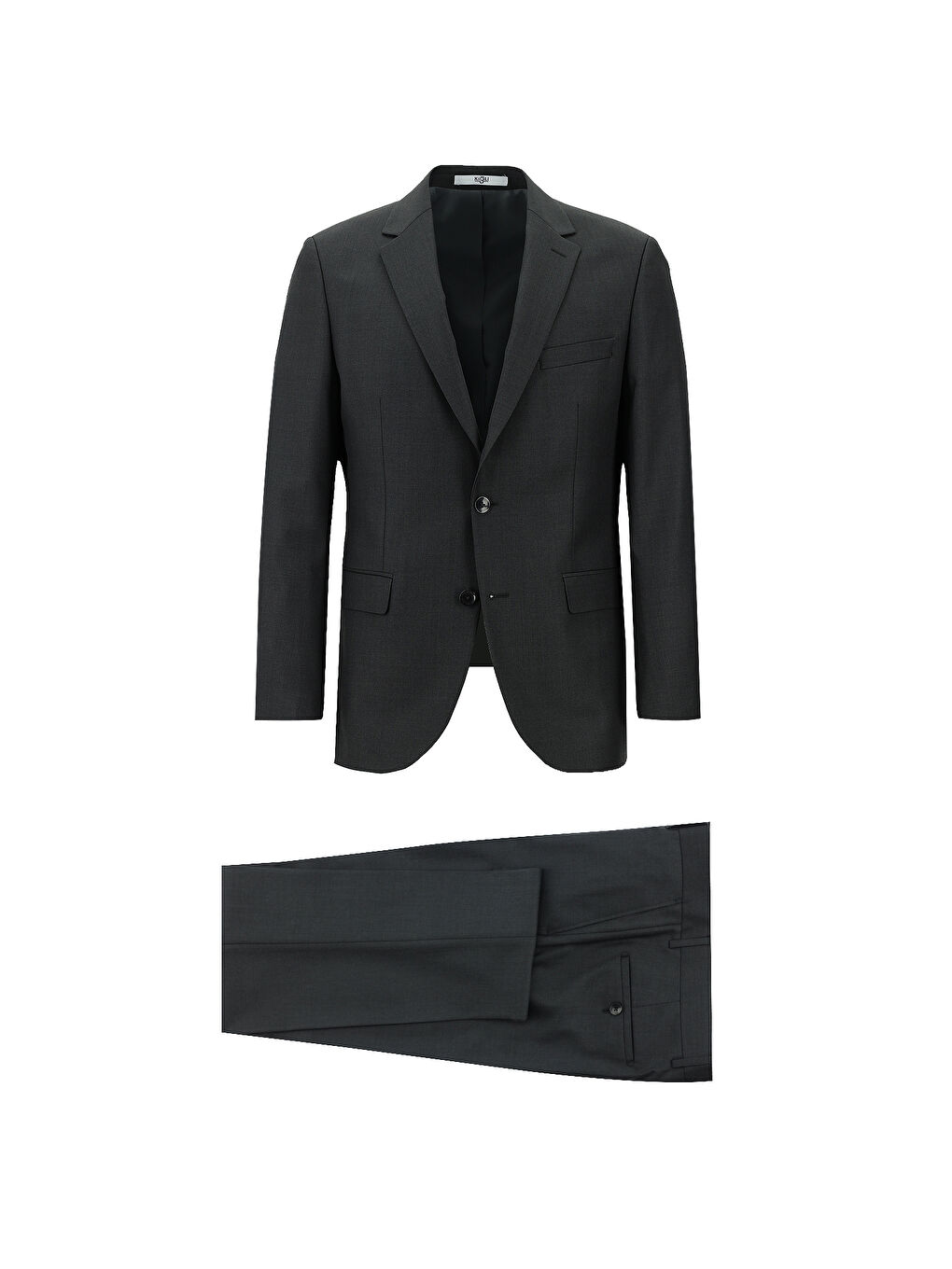 Gri 6 Drop Regular Fit Standart Kesim Takım Elbise