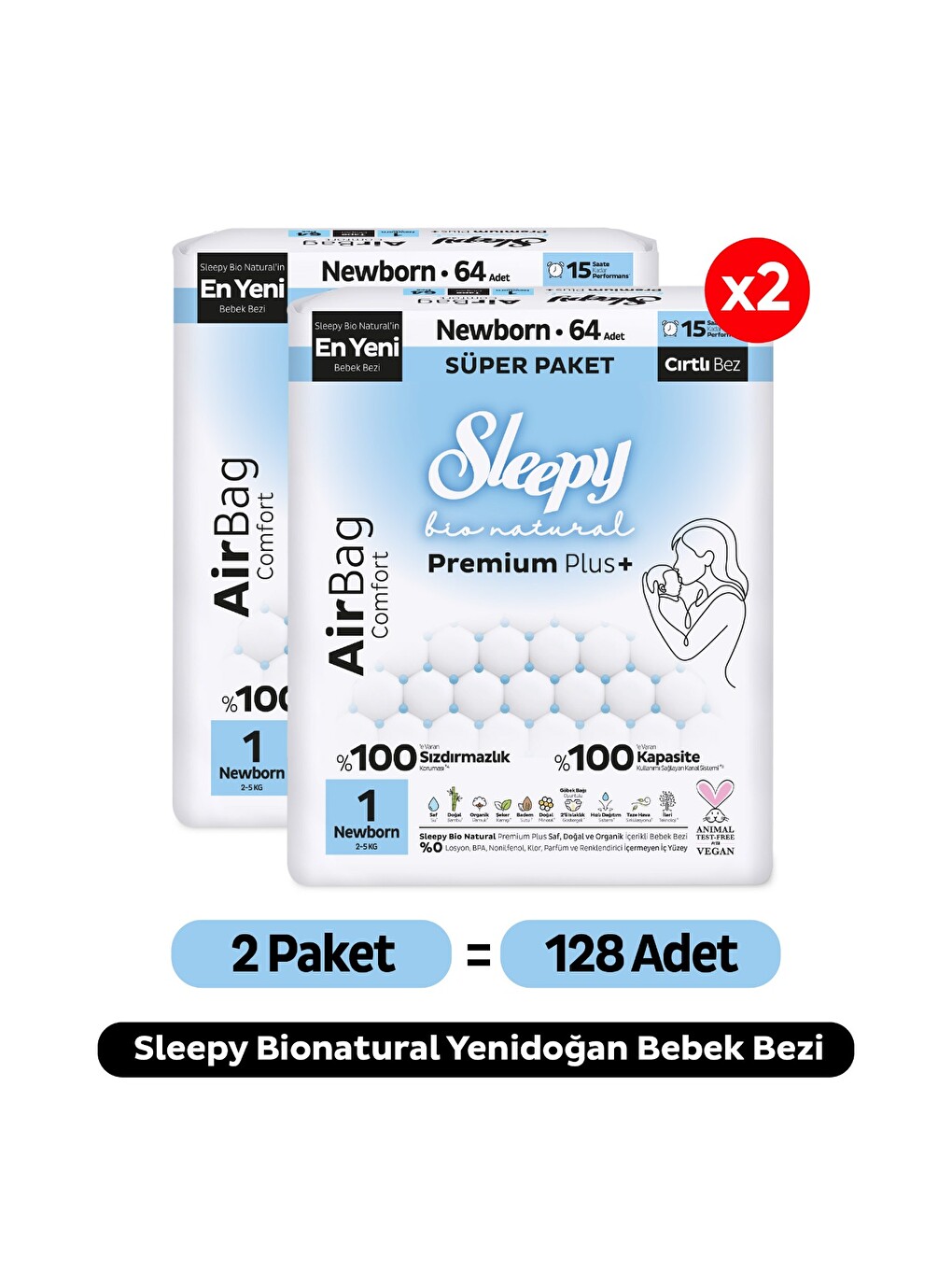 Bio Natural Airbag Comfort Merhaba Bebek Seti-2