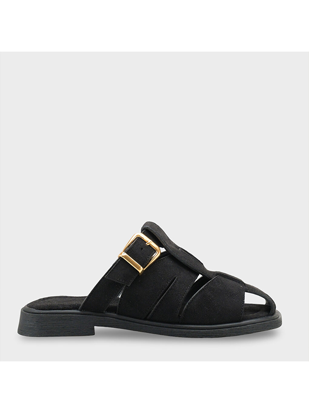 Siyah Alanna Gladyatör Kadın Terlik