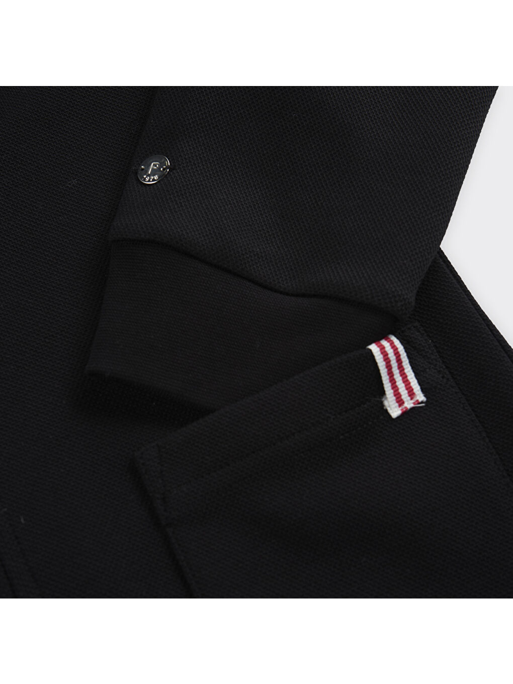 Siyah Erkek Çocuk Arma Detaylı Örme Ceket-9