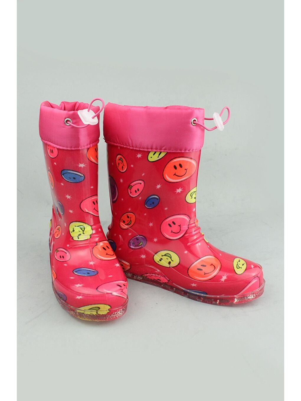 Fuşya 1855 Kürklü Soğuk Gerçirmez Su Geçirmez Kışlık Yağmur Çizmesi Botu-2