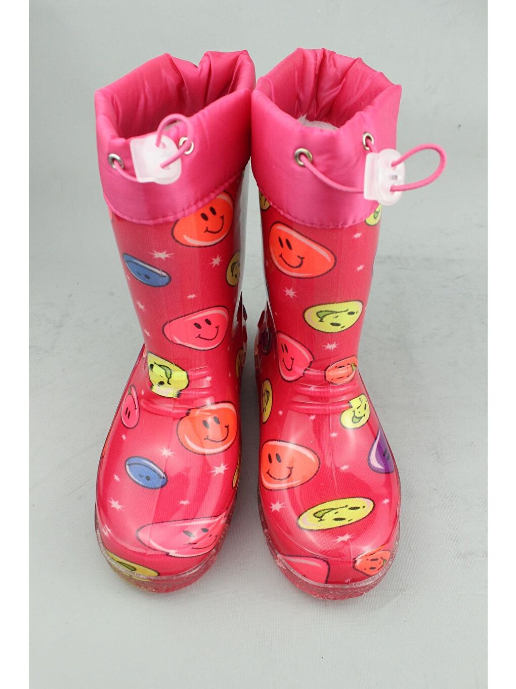 Fuşya 1855 Kürklü Soğuk Gerçirmez Su Geçirmez Kışlık Yağmur Çizmesi Botu-3