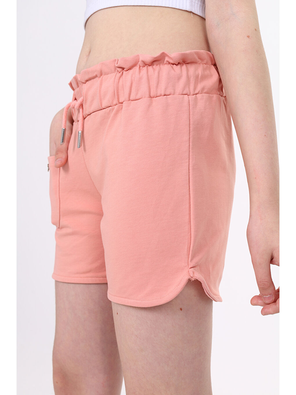 Mercan Kız Çocuk Şort-1