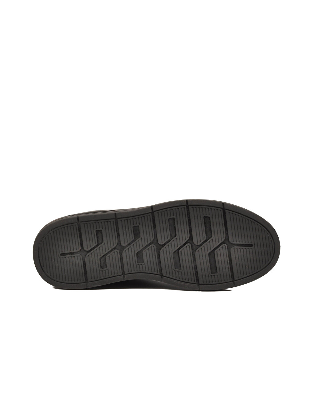Erkek Siyah Bağcıklı Kalın Taban Erkek Casual Ayakkabı Sneaker 8078 Dashor M-3