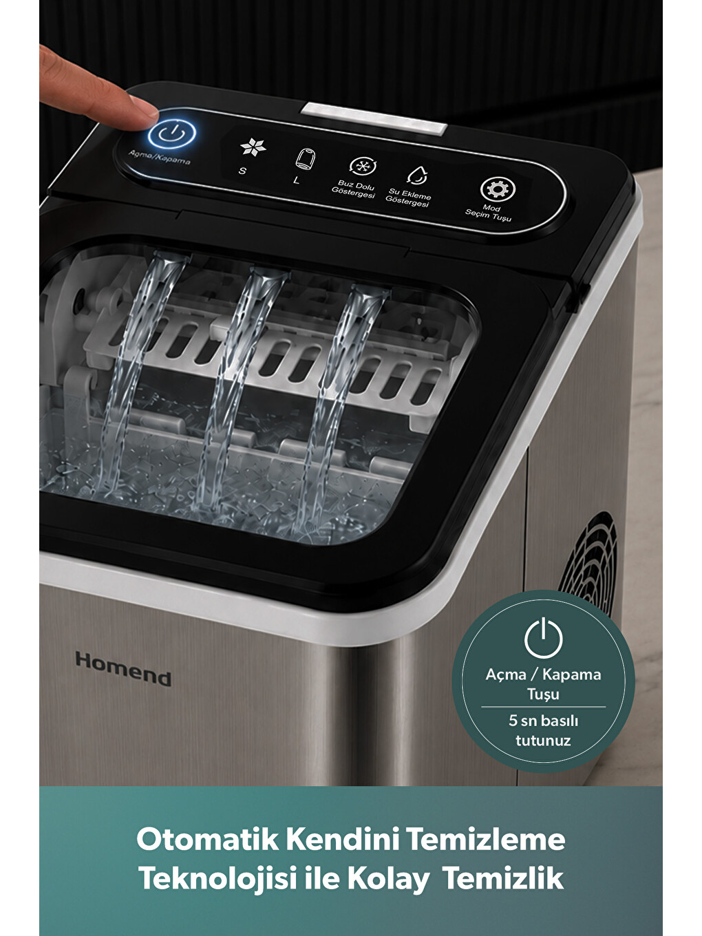 Icebar X8 6051h Buz Yapma Makinesi-4