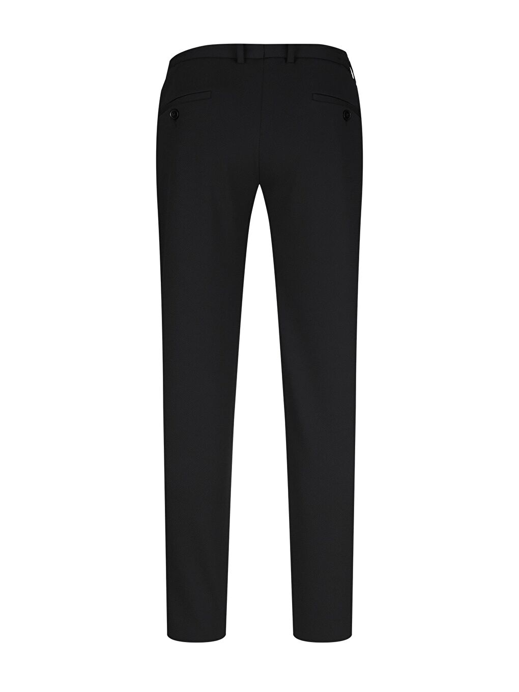 Siyah Rahat Kesim Yandan Cepli Jogger Pantolon-2