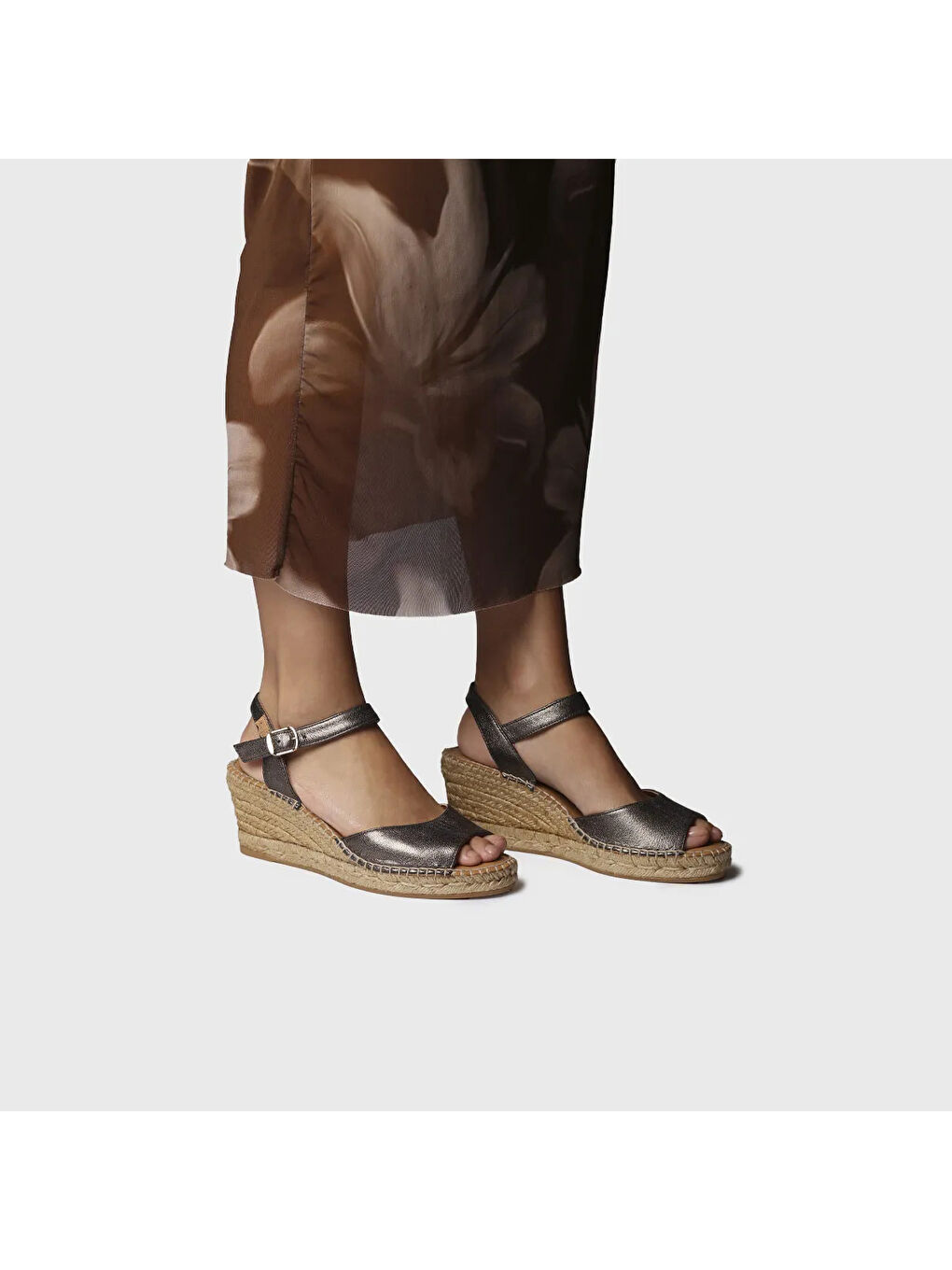 Gri Kadın Sandalet SIA-P-3